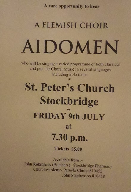 Aidomen st Peters Church Stockbridge