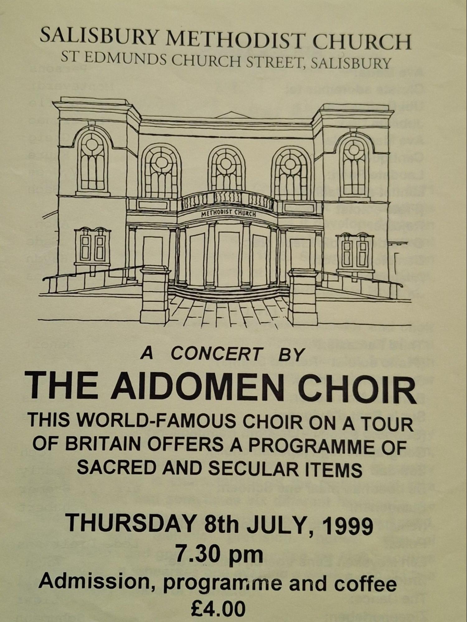 The Aidomen Choir affiche